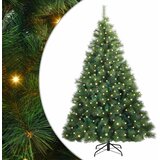  Umjetno božićno drvce s stalakom Zelena 210 cm PE i PVC 130 x 130 x 210 cm | Shoptok.si