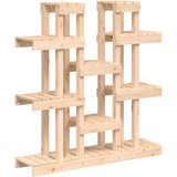  Stalak za biljke 104,5 x 25 x 109,5 cm od masivne borovine | shoptok.hr