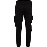 Trendyol Black Multi Pocket Jogger Trousers