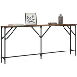  Konzolni stol boja hrasta 180x23x75 cm od konstruiranog drva | shoptok.hr