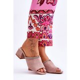 S. BARSKI Suede High Heel Slippers S.Barski | ePonuda.com