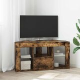  Kotni LED TV ormar 100 x 40 x 50 cm Dimljeni hrast | shoptok.hr
