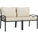  9-dijelna vrtna garnitura s jastucima boje pijeska čelična | shoptok.hr