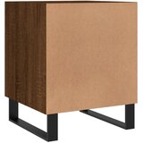  Noćni ormarić boja smeđeg hrasta 40x40x50 cm konstruirano drvo | shoptok.hr