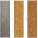 vidaXL Vrtni zidni ukras 105 x 55 cm od čelika COR-TEN s uzorkom lišća | shoptok.hr