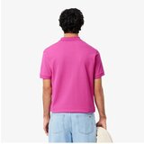 Lacoste L1212 SHORT SLEEVED RIBBED COLLAR S Ružičasta Cijene
