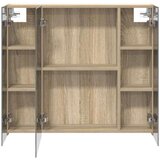  Kopalniška ogledalna omara Sonoma hrast 80 x 14.5 x 70 cm, (5000233018) | Shoptok.si