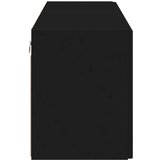 TV stenska omara 2 pcs Črna 59,5 x 31 x 40 cm Konstruiran les, (5000112896) | Shoptok.si