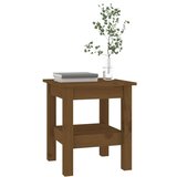  Stolić za kavu boja meda 35x35x40 cm od masivne borovine | shoptok.hr