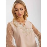 LAKERTA Blouse-LK-BZ-506666-1.66P-beige | Shoptok.si