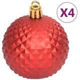  Set božićnih kuglica od 108 komada crvene i bijele | shoptok.hr