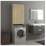  Omara za pralni stroj sonoma hrast 64x25,5x190 cm | Shoptok.si