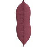  Jastuk za leđa Vinska crvena 80 x 19 x 50 cm tkanina | shoptok.hr