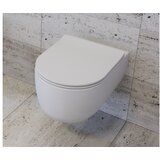 Olympia deska za WC školjko Milady s počasnim zapiranjem, mat bela C5CNBM | Shoptok.si