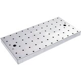 eurokraft pro Pločevinasto naluknjano prekritje, pocinkana, ŠxG 950 x 500 mm | Shoptok.si