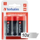 10x2 Alkaline battery Mono D LR 20 49923