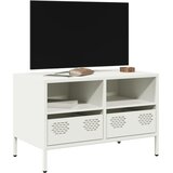 TV ormarić bijeli 68 x 39 x 43,5 cm hladno valjani čelik | shoptok.hr