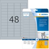 Herma etikete 45,7x21,2 A4/48 1/25 aluminium look ( 02H4221 ) | ePonuda.com