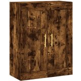 vidaXL Stenska omarica dimljen hrast 69,5x34x90 cm inženirski les | Shoptok.si