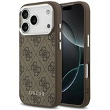 Guess 4G KLASIČNI OVITEK MAGSAFE Z LOGOM ZA IPHONE 17 PRO RAZKOŠNA ZAŠČITA, (5000338084) | Shoptok.si