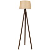 Opviq LM-65214-1E walnutcream floor lamp