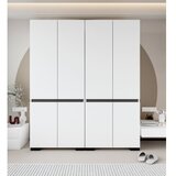 Hanah home ormar floransa 180 white anthracite Cene