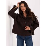 RUE PARIS Shirt-IT-KS-FL5779.87-dark brown | Shoptok.si