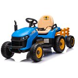 Traktor na akumulator s prikolicom BBH-030 - plavi | shoptok.hr