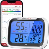 THERMOPRO Bluetooth digitalni termometer in higrometer z uro | Shoptok.si