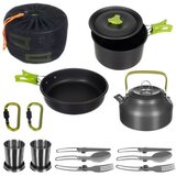  Set za kuhanje za kampiranje za 2 osobe, 18 komada | shoptok.hr