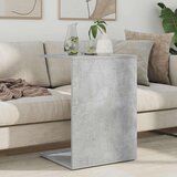  Stranska miza Betonsko siva 45 x 40 x 62,5 cm Konstruiran les, (5000201874) | Shoptok.si