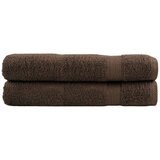 Furnova Premium brisače za savno SOLUND 2 kosa rjava 80x200 cm 600 g/m2, (21916651) Cene