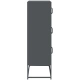 Visoka ploča antracit 68x39x123 cm čelik | shoptok.hr