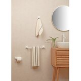 Tatay zidni držač ručnika Iconik 3M 6x6,5x45 cm INOX bijela | shoptok.hr