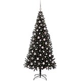  Božićno drvce Crna 210 cm PVC | shoptok.hr