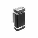  LED arm zidna nessa 2*GU10 IP54 crna LDNESSAGU10D20 | ePonuda.com