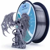silk pla filament 1,75 mm – silver gray