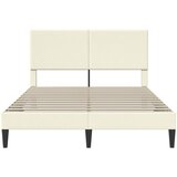  Krevetna konstrukcija Krem 160 x 200 cm Kordura tekstil | shoptok.hr