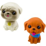  Set gumenih figura psića sa kućicom - tirkizni | Shoptok.si