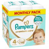 Pampers pelene Prem. Care monthly S4 9-4kg 188kom Cijene