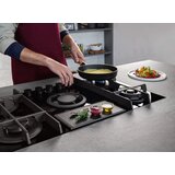 Elica NIKOLATESLA Flame EVO BL/A/88 plinska kuhalna plošča z vgrajeno napo | Shoptok.si