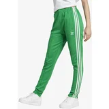 Adidas Spodnji del trenirke adicolor SST IK6601 Zelena Slim Fit