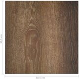  Podne daske 55 pcs Smeđa 5 11 m² PVC - Staro drvo | shoptok.hr