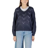 Jacqueline De Yong Puloverji JDYBADUT L/S V-NECK STRUC GLITT PULL KNT 15302387 Zelena Cene