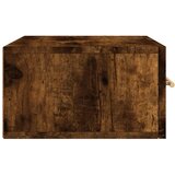  Zidni noćni ormarić boja dimljenog hrasta 35x35x20 cm | shoptok.hr