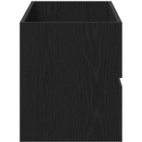 Ormarić za sudoper crni hrast 100x38,5x45 cm konstruirano drvo | shoptok.hr