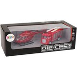  Set vatrogasnih vozila za igru sa helikopterom i kamionom - crveni | Shoptok.si