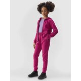 4f girls' jogger sweatpants - pink cene