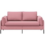 SOFA za dvije osobe 2-sjedalo Ružičasta 188 x 81 x 89 cm Baršun - Ružičasta 145 cm | shoptok.hr