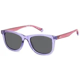 PLD8060/S 789/M9 Polarized ONE SIZE (46) Vijolična/Siva